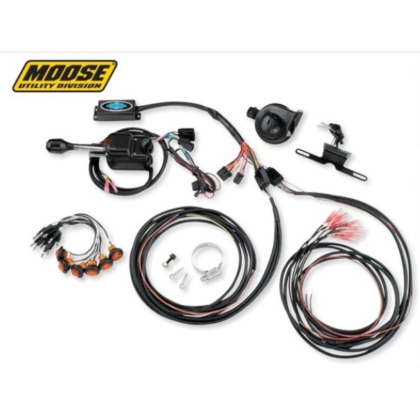 Комплект поворотников c звуковым сигналом квадроцикла UTV (с подрулевым переключателем) 2020-1752