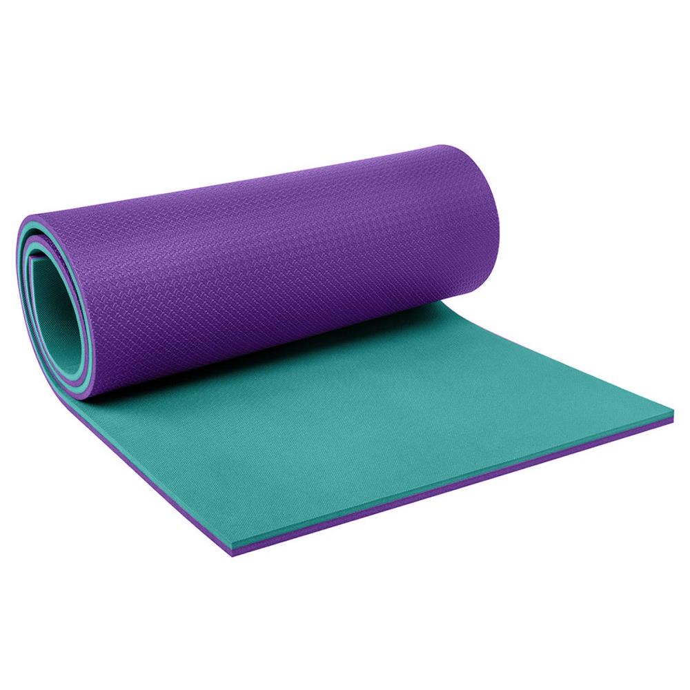 Коврик туристический ISOLON Camping 12 1800х600х12 голубой/фиолетовый