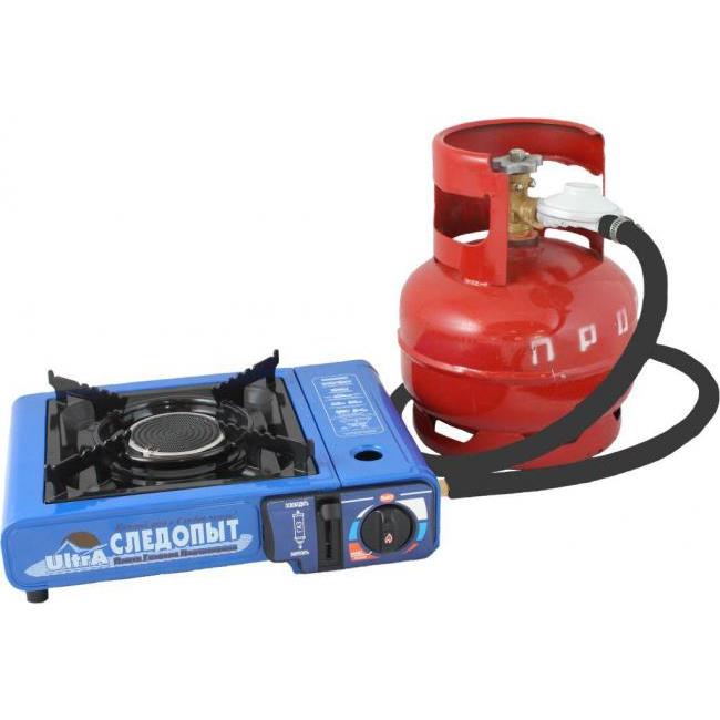 Плита газовая портативная СЛЕДОПЫТ UltrA керамическая конфорка