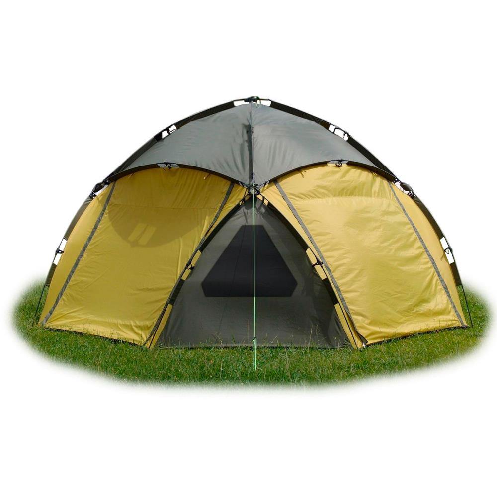 Шатер автомат Maverick Cosmos small khaki (хаки/желто-горчичный)