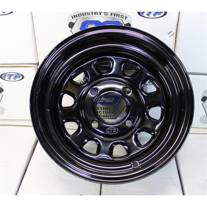 Стальной диск для квадроцикла ITP Delta Steel (12х7 4х110) D12F510