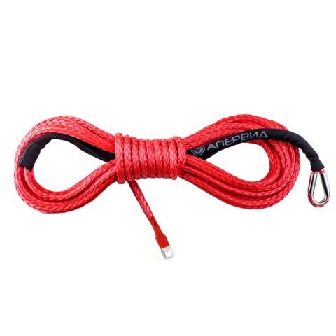 Трос синтетический "APERVID" с коушем 5мм х 15м